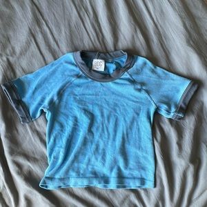 Blue Baby Tee